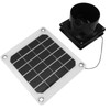 20W Solar Panel Exhaust Fan Kit with Protective Net 6