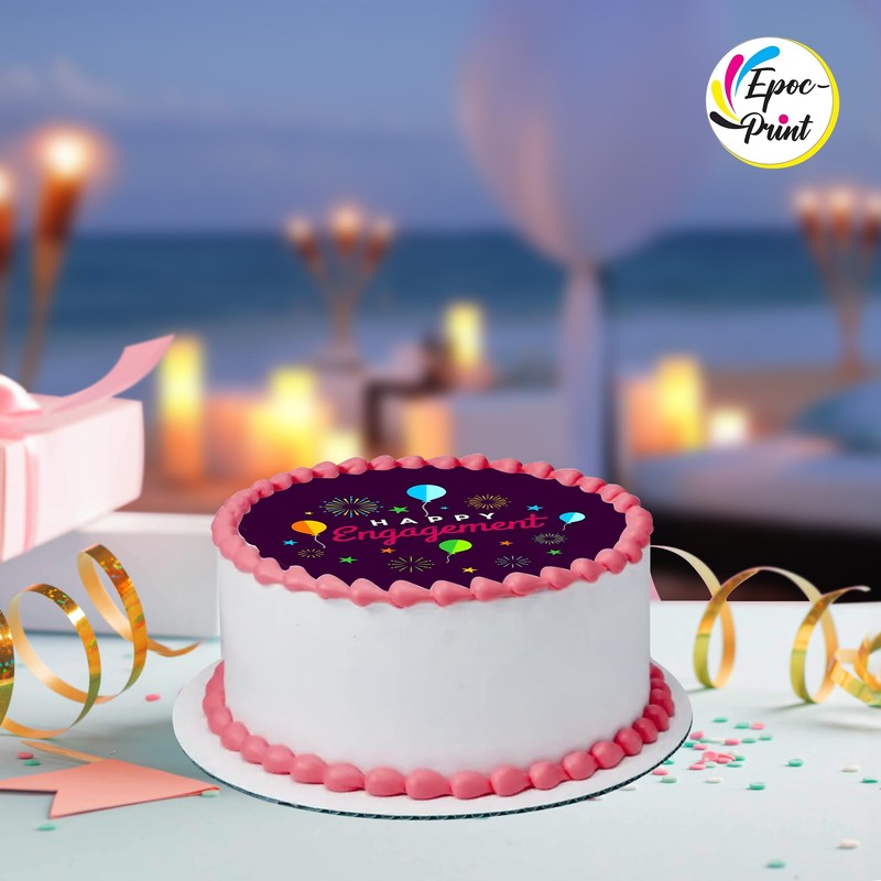 EPOC-PRINT Custom Edible Prints on Cake: Create Your Special Event