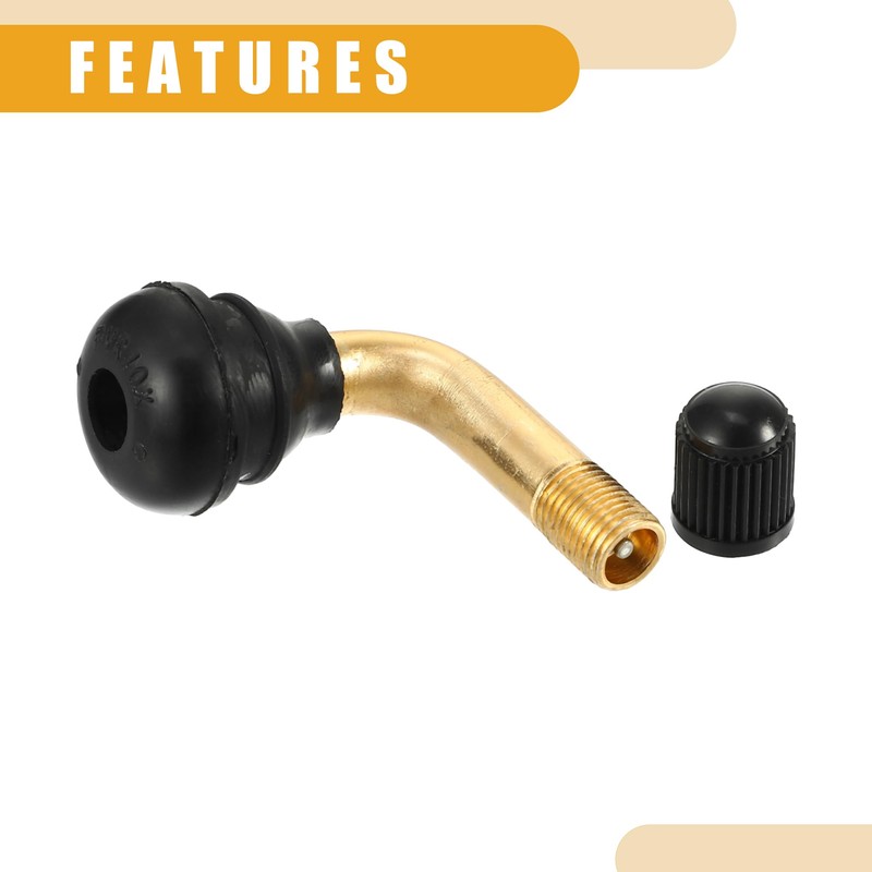 A ABSOPRO 12 Pcs Universal PVR50 PVR60 PVR70 Tyre Valve