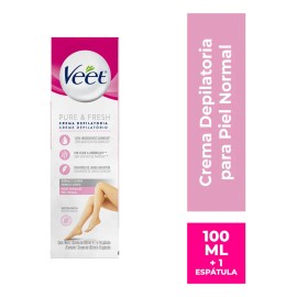 Veet Pure & Fresh crema depilatoria piel normal 100ml