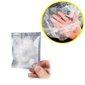 Disposable hair cap, individually packaged travel shower cap, vinyl, hygiene, beauty salon, chef, laboratory / 일회용 헤어캡 여행용 개별포장 샤워캡 비닐 위생 미용실 조리사 실험실