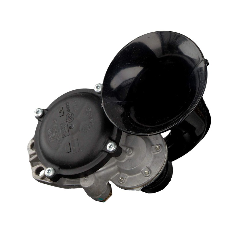 febi bilstein 38986 Horn, 1 Piece, Black