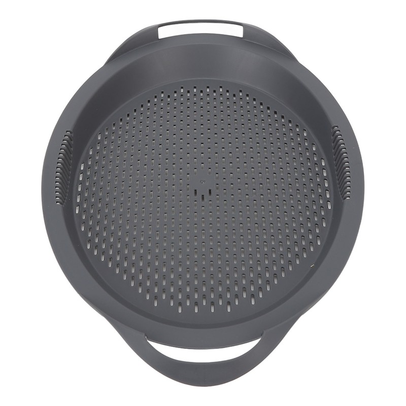 Kitchen Food Processor Robot Tray with Perforated Holes Steaming Tray