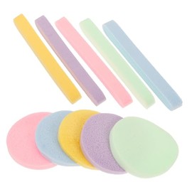 Expandibles al Mojarse Comprimidas para Limpieza Facial 60 Esponjas Faciales Varios Colores Diseño Compacto Color Aleatorio Ideales para Viajes y Uso Diario