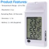Digital Max Min Thermometer - Monitor Maximum and Minimum Temperatures