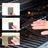 Reallnaive 400 Pack Griddle 4x5.5'' Screen Grill Cleaning Screens Pre-treated