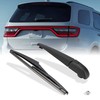 Shopauto Rear Windshield Wiper Arm Blade Assembly Kit Compatible with