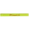 KUM AZ902.02.16-G Left Handed Ruler 30 cm Green Flexible Pack