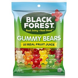 Black Forest Gummy Bears Candy, 12 Count
