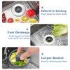3 in 1 Kitchen Sink Drain Strainer & Stopper Combo,