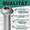 Rounded Head Screw with Hexalobular Socket/Torx (ISR, TX) According to