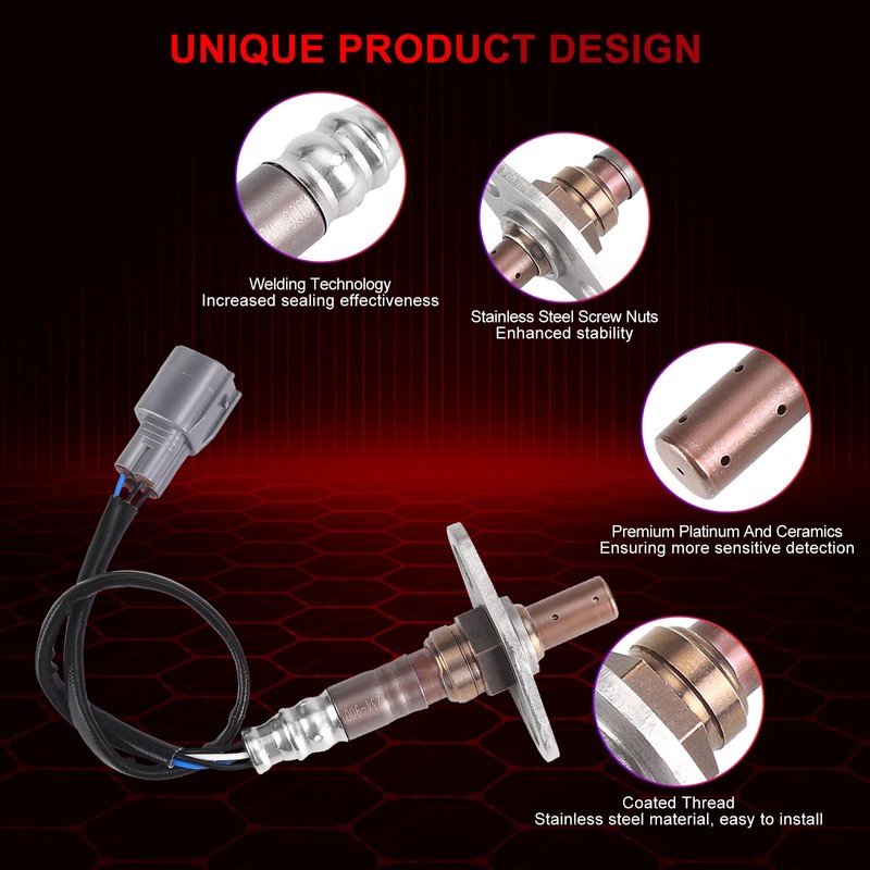 FIREMOTOO Pack of 2 O2 Oxygen Sensor Upstream 234-9001 and