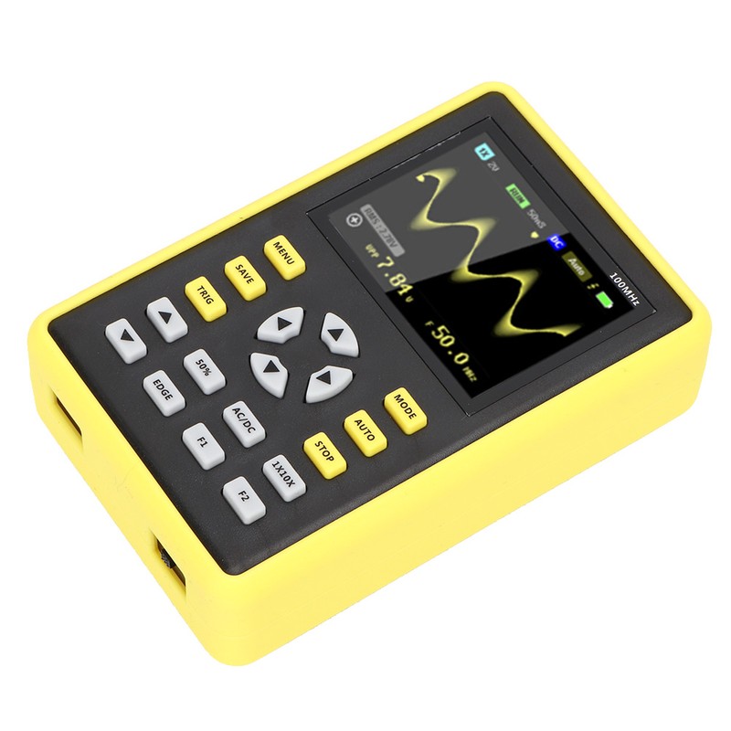 Handheld USB Portable IPS LCD Mini Digital Oscilloscope Multimeter Tester