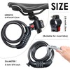 Hotop 8 Pcs Bike Locks Bulk High Security 4 Digit