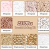 Srechee Clay Bead Bracelet Kit, 2400Pcs Flat Polymer Clay Heishi