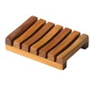 Bare Decor Subsy Soap Dish, Teak Wood, Brown