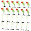 Mikinona 2sets Hair Barrettes for Girls Small Hairpins Plant Fashionable