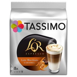 Tassimo L'Or Latte Macchiato Caramel pack of 2, 2 x 16 T-Discs
