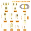 JJYHEHOT 282 Piece Picture Hooks, Picture Hanger Set, Picture Hanger