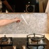 COSNIGHT Kitchen Backsplash Wall Protector Clear Kitchen Oil Proof Contact