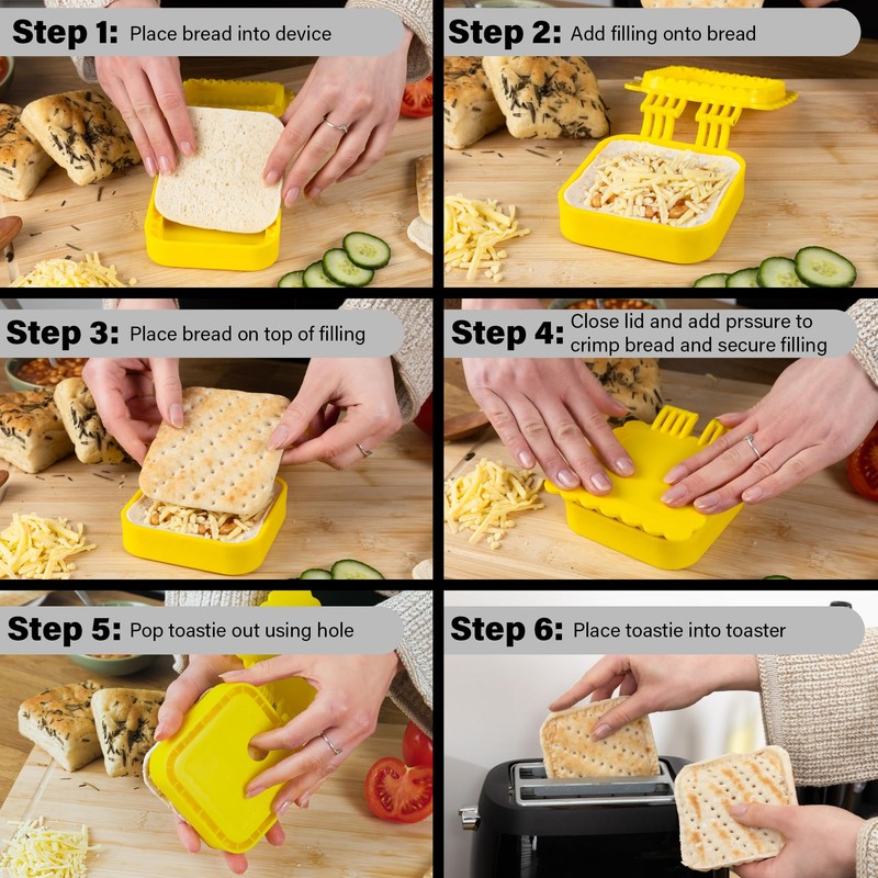 Toast Sealer Wrap Toastie Maker, A Toastie Maker for Thins,