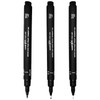 Uni Pin Fineliner Drawing Pen - 0.1mm, 0.5mm & Brush