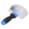 Spachtel, rund, Bogenspachtel, robust, rutschfest, mit ergonomischem Griff, für Trockenbau