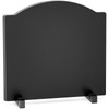 Zettfuly 19" Fireback for Fireplace - Iron Fireplace Back Plates