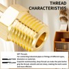 ChillWaves Brass Tank Valve, Standard Valve Core 1/4" NPT Anti-Corrosion