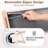 valigogo Cloud-Soft Cat Window Sill Perch with Zipper Designed Cushioned