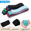 PATIKIL Towel Bands, 6 Pack Stretchable Towel Clips Cruise Essentials