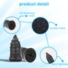 36pcs Tire Repair Rubber Studs, Vacuum Tire Repair Kit Spiral