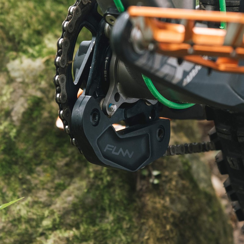 Funn Zippa Lite Bash Guard, 34-36T, ISCG05 Mount, Mountain Bike