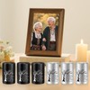 SOITIS Set of 6 Small Urns for Human Ashes Keepsake,