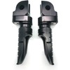 MZS Motorcycle Foot Pegs, Front Rider Footpegs Footrest Rest Pedal