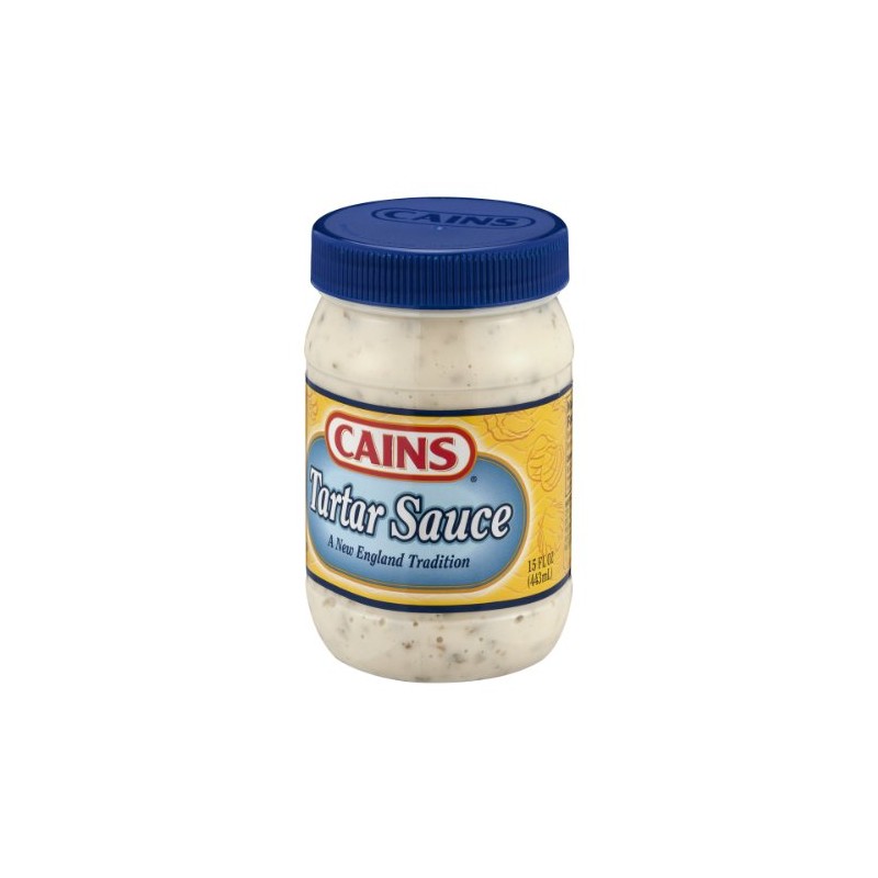 Cains Tartar Sauce, 15 FL OZ Jar