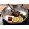 LOLYKITCH 9.5 Inch Tri-Ply Stainless Steel Frying Pan,Skillet,Induction Cooking Pan,Dishwasher
