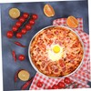 SHINEOFI Perforated Pizza Baking Tray Multi Functional Household Pizza Pan