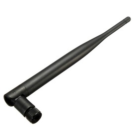 Fahgaer 2.4GHz 5DBI Antenna Booster WiFi Omnidirectional RP-SMA WLAN for Modem Router