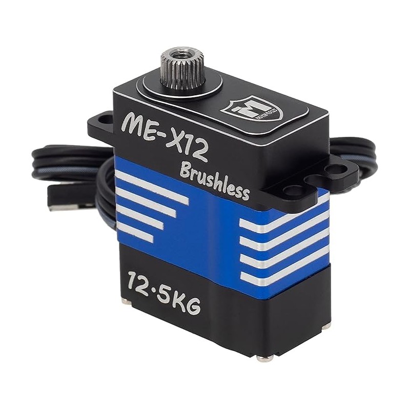 MEUS Racing Coreless TRX4M Servo with Lay Down Servo Mount