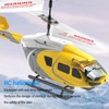 RC Helicopter with Lights 2.5 Channel Drop Resistance Anticollision Rechargeable
