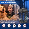 PALONE 4500V Solar Bug Zapper – Outdoor/Indoor Mosquito Killer with
