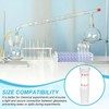 PATIKIL Glass Reducing Connecting Adapter, 2 Pcs from 19/22 Outer