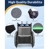 Oxygen Tank Holder for Wheelchairs, Walkers & Scooters - Reflective