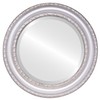 OVALCREST Round Beveled Wall Mirror for Home Decor - Dorset