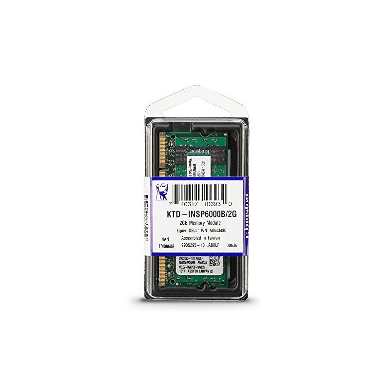 Kingston 2GB DDR2 SDRAM - Módulo de memoria