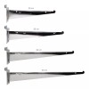 Exhivit Mensula Gancho Panel Ranurado Exhibipanel 30 Cm 30 Piezas