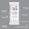 Ineos INEOS Cleansing Hygiene Wipes x15, Fragrance Free, Antibacterial, Biodegradable,