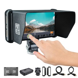 Portkeys PT5 II 5" Touch Screen Camera Field Monitor MOVNORM OS 4K30P Input Output Wide Color Gamut New Peaking 3D LUT Video Assist Luma RGB Waveform for DSLR
