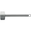 Kela Fleischklopfer Noha 25x6cm aus Edelstahl, Silber, 25 x 6